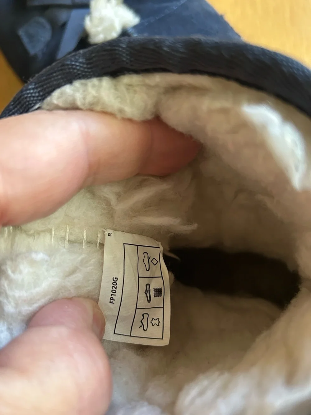 Kookaburra by UGG Kids Navy Suede & Shearling Trim Winter Boots